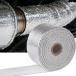  параллель импортные товары 5M мотоцикл muffler изоляция лента заголовок труба жаростойкий LAP кабельная стяжка алюминиевые колеса лента комплект 