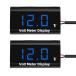 DiyStudio digital voltmeter bike voltmeter 8-18V car battery tester digital LED display panel me-