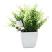 TOSSOW человеческий труд декоративное растение искусственный цветок искусственная зелень поддельный декоративное растение 4 person горшок интерьер подарок .