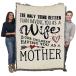 Pure Country Weavers The Only Thing Better Wife детский . для покрывало - подарок гобелен хлопок тканый -
