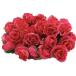 (Mikishin) роза искусственный цветок 50 шт 3cm букет rose роза свадьба оборудование орнамент (.. розовый )