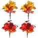 DIFEIUKI клен искусственный цветок 4 шт. комплект . лист ветка поддельный momiji осень сезон украшение Halloween украшение поддельный li