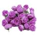 (Mikishin) роза искусственный цветок 50 шт 3cm букет rose роза свадьба оборудование орнамент ( лиловый )