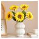  подсолнух искусственный цветок 5 шт. входит . солнечный цветок шелк цветок .. нет цветок Северная Европа стиль человеческий труд декоративное растение настоящее время Mini Мали 