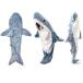 (RemeeHi) Shark покрывало same спальный мешок надеть одеяло same мягкая игрушка животное Blanc ke