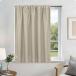 Joydeco короткие занавески затемнение занавески маленький для окна 1 класс затемнение день и ночь глаз .... изоляция длина 45cm ширина 140cm свет be