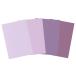 4007 PPLS цвет простой бумага цвет craft бумага лиловый ассортимент 4 цвет ×4 листов A4 супер толщина . итого 16 листов 