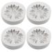TEHAUX силикон mold 4 шт. комплект цветок type подсолнух . Дэйзи 2.76X2.76X0.79 дюймовый жаростойкий resin type много 
