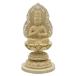 HU торговля изображение Будды большой день ..2.0 размер ( общий высота 19.5cm, ширина 10cm, глубина 9cm) золотой Gou . огонь? свет . иен шт. . из дерева b