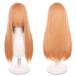 ekienn orange розовый костюмированная игра парик 60cm десять тысяч для type жаростойкий парик аниме маскарадный костюм Halloween pa-te