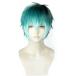  жаростойкий костюмированная игра парик 2 номер глаз. замок многоцветный Short волосы party менять оборудование cosplay wig + дополнение 