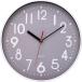  настенные часы тихий звук часы орнамент не радиоволны Северная Европа простой модный стена настенные часы легктй для просмотра 30cm ( свет серый 