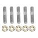 KIMISS M10x1.25 турбо stud комплект 50mm нержавеющая сталь сталь head stud комплект DSM 1G/EVO1-10 соответствует he