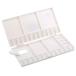 EZBUYGO 25g крышка складной ногти Palette - акварель tray, переносной смешивание bo