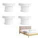 koundeneko bed простыня зажим 4 шт. комплект смещение предотвращение простыня фиксация зажим предотвращение скольжения one ta