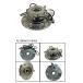 APDTY 515068 Wheel Bearing Hub Assembly W/ABS Fits Front Left 1998-199