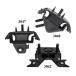 8USAUTO 3 PCS Front Motor & Trans Mount FIT 2002-2005 Ford Explorer 4.