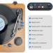 Record Player, Popsky 3-Speed Turntable Bluetooth Vinyl Record Player