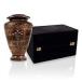 Handcrafted Wooden Urn for Human Ashes with Beautiful Velvet Box - Sus