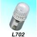 L700 серии сборник свет модель LED клапан(лампа) желтый 12v- булавка тип застежка BA9S type 0.25w общая длина 24mm M&H(matsusima)
