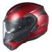 RYUKI(ryu float ) car i knee red XL size (61-62) system helmet OGK