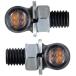 HIGHSIDER ( высокий носорог da-) для мотоцикла указатель поворота матовый черный LED указатель поворота Pro тонн TWO DAYTONA( Daytona )