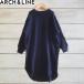 ARCHLINEʥɥ饤ˡWAFFLE DRESSҶ/ԡNAVYARCHLINE