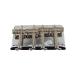 Fender детали Pure Vintage Bass Bridge Assembly, Nickel/Chrome