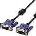 Elecom дисплей кабель D-sub15 булавка VGA-VGA тонкий 1m черный CAC-10BK