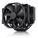 Noctua NH-D15 chromax.black, twin tower CPU кондиционер (140mm, черный )