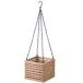 POSH LIVING(poshu living ) висячий box натуральный размер : примерно W15 D15 H50.5 41364