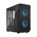 Fractal Design Focus 2 RGB Black TG Clear Tint воздушный поток важность усиленный стекло panel принятие ATX PC кейс 