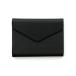 [HIGHTIDE] Double Flap Cardholder двойной заслонка карта держатель черный 
