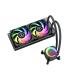 EKWB EK Nucleus AIO CR240 Lux D-RGB все в одном простой водяное охлаждение CPU кондиционер FPT с вентилятором 120mm вентилятор 