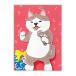 Hallmark( отверстие Mark ) Япония отверстие Mark карта музыкальная шкатулка .. животное z энка кошка 815042