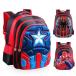  Человек-паук Captain * America Batman Супермен мужчина детский рюкзак Kids рюкзак рюкзак посещение школы легкий ученик начальной школы посещение школы новый входить . канцелярские принадлежности 