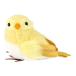  красочный bird #4 YELLOW желтый XZ000133-004 магазин салон орнамент украшение произведение искусства миниатюра произведение искусства 