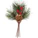  искусственный цветок YDMmatsuka Satsuki сосна частота ru зеленый FS -5364-GR искусственный цветок ветка предмет сосна 