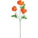  искусственный цветок YDM атлас мак ×3 FF-3124-OR искусственный цветок материалы для цветочной композиции [. line ] мак 