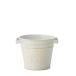 GREENHOUSE pastel tin plate white 4143-WH 4 piece plant pot flower pot iron tin plate pot pot 