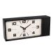 ������08 �_���g�� DOUBLE FACE CLOCK RECTANGLE BK [PX] H21-0362BK �C���e���A�G�� �X�܃C���e���A �G�� �Ǌ|�����v �u�����v