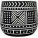 welzoto соперник pot черный WC1732-007130BK садоводство сопутствующие товары цветочный горшок цветок pot керамика керамика горшок 