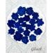 [ pursuit possibility talent flight . delivery ] compact pressed flower coloring . -ply ....( royal blue )20 sheets . pack . do delivery! hand made UV resin 