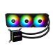 ENERMAX Ad re вспомогательный ru type RGB LED водяное охлаждение CPU кондиционер LIQMAXIII360mm ELC-LMT360-ARGB