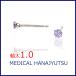 �Z�J���h�s�A�X �X�N�G�A ���x���_�[ 3�~3mm�y�R���r�j����OK�z �I�X�X�� ���`�^�� ���� 1.0mm �����O�|�X�g 11mm �v�����Z�X�J�b�g MEDICAL HANAJYUTSU
