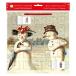 Mr &amp; Mrs Snowman advent calendar (with stickers)