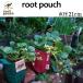 root pouch ( roots сумка ) диаметр 21cm [ почтовая доставка бесплатная доставка ] держать рука. добавленный нетканый материал pot можно выбрать 5 цвет # 2
