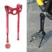 Gearoop Bicycle CoolStand Alloy Adjustable Side Stick 33-39mm, Red, ST