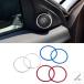 ¹͢ʡ CAR DOOR AUDIO SPEAKER COVER TRIM STICKER FIT FOR LAND ROVER RANGE EVOQUE CONVERTIBLE EMBER EDITION 2013-2017 CAR ACCESSORIES