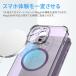 ���C�����X�[�d MagSafe�[�d �ϊ� MagSafe�Ή� �����O �}�O�l�b�g �K�C�h�g�t�� iPhone16 16 Pro Max Plus iPhone15 iPhone14 iPhone SE �A�N�Z�T���[ �֘A�摜2
